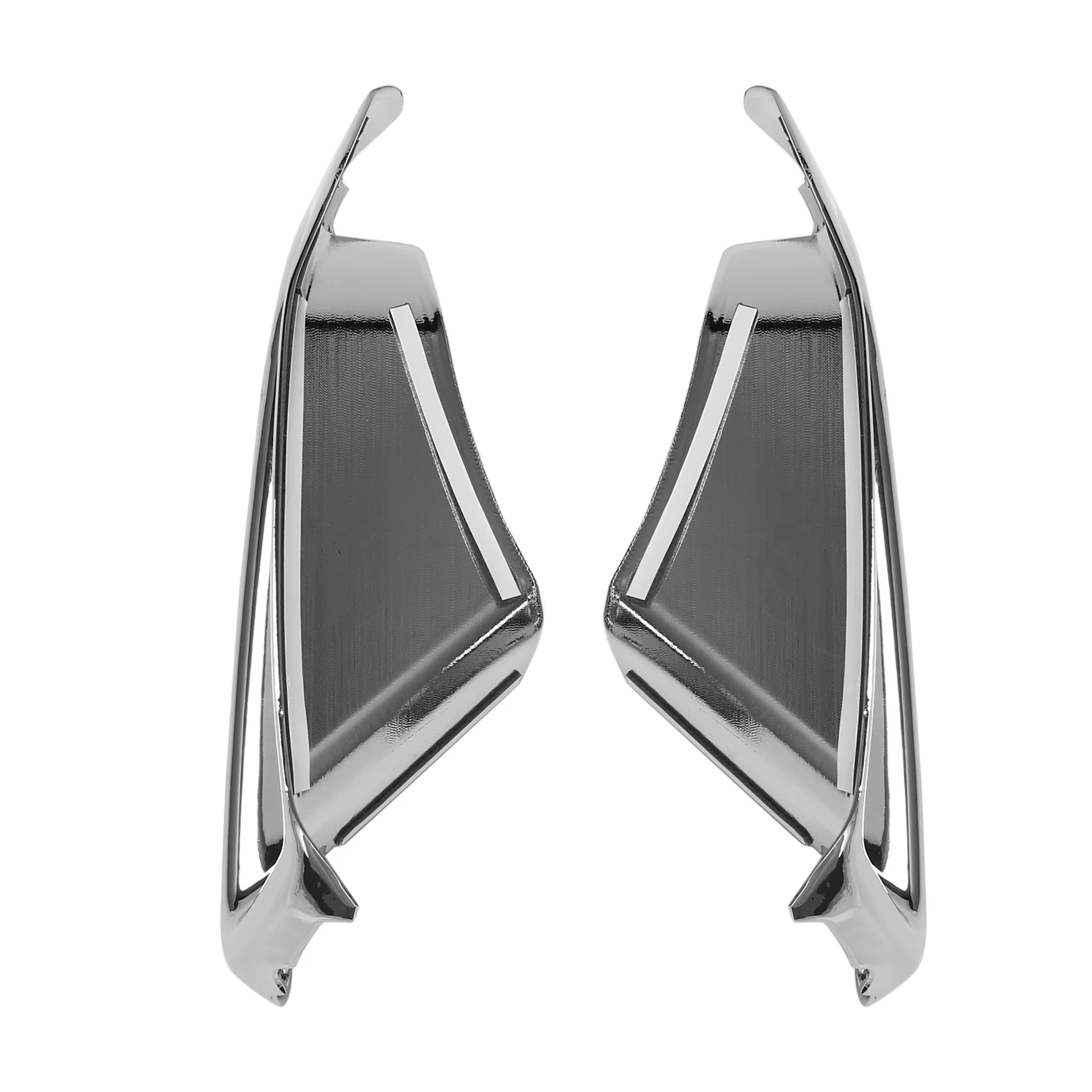 #843E for Toyota Camry 2021 ABS Chrome Front Fog Light Lamp Cover Trim Foglight Bezel Decoration Frame Style A (Silver)