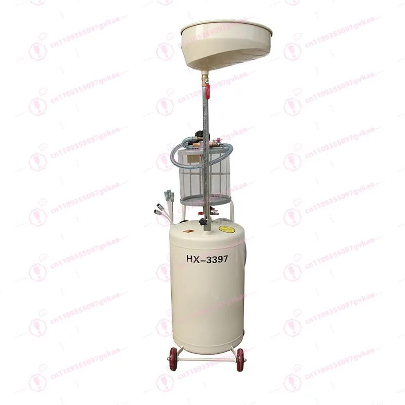 Pneumatic Waste Oil Extractor Pump Oil Drain Pan Container For Car Vehicle Oil Changing Repair Tool