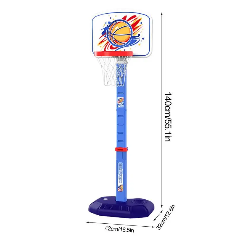 Children\'s Basketball Stand 4 In 1 Basketball Stand Toy Sport Toys With Various Sports Modes For School Parties Family