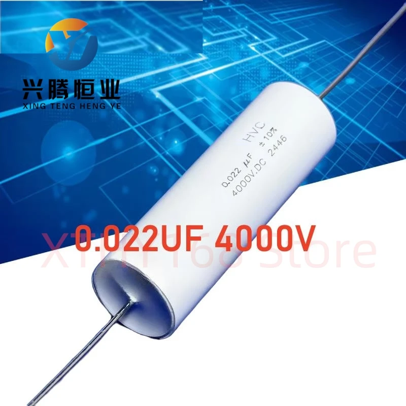 1PCS 0.022UF 4000V 22NF 4KV 223 4000VDC Inductively-free high voltage film capacitor 223K 4KV