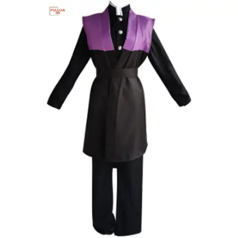 Fulujiacos Anime Shinazugawa Genya Cosplay Halloween Uniform Suit Team Uniform