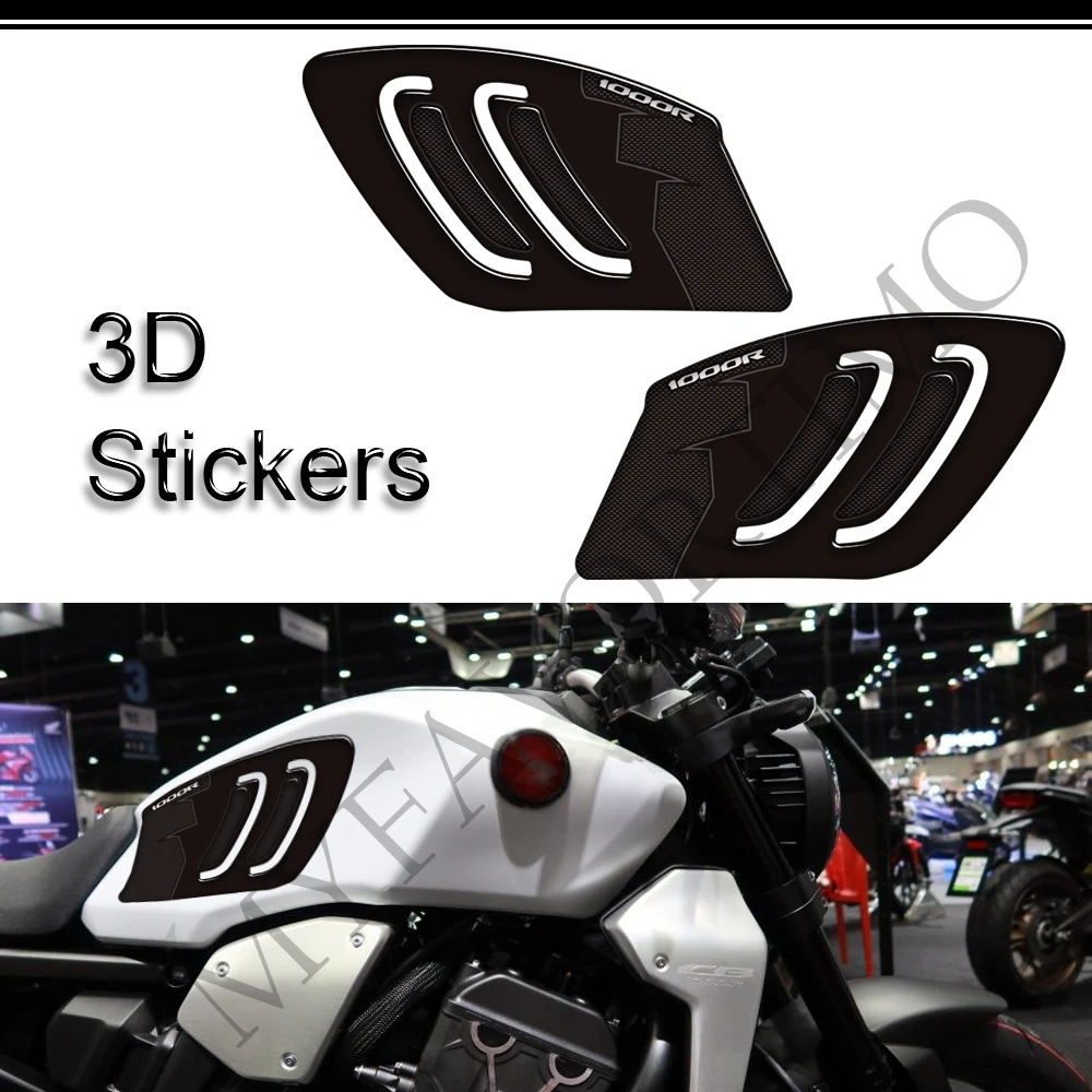 

For Honda CB1000R CB 1000R Motorcycle Protector Tank Pad Side Grips Gas Fuel Oil Kit Knee 3D Stickers 2018 2019 2020 2021 2022