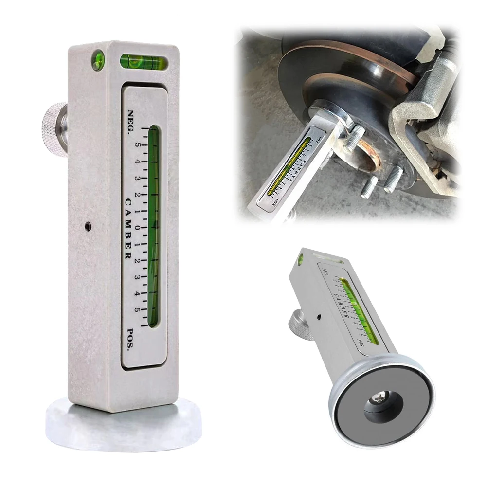 Car four-wheel alignment magnetic level, level ruler, tilt angle adjustment auxiliary tool, magnet 