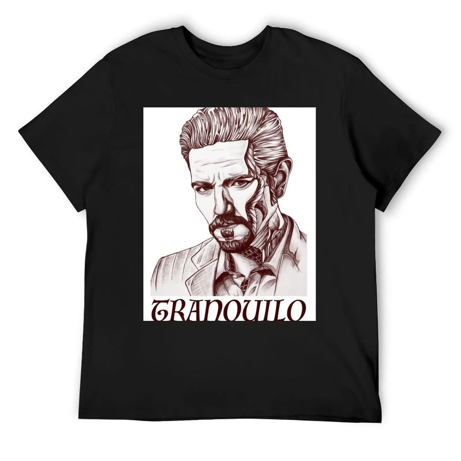 Tranquilo T-Shirt basketball graphic tees new edition summer top graphic shirts mens clothes