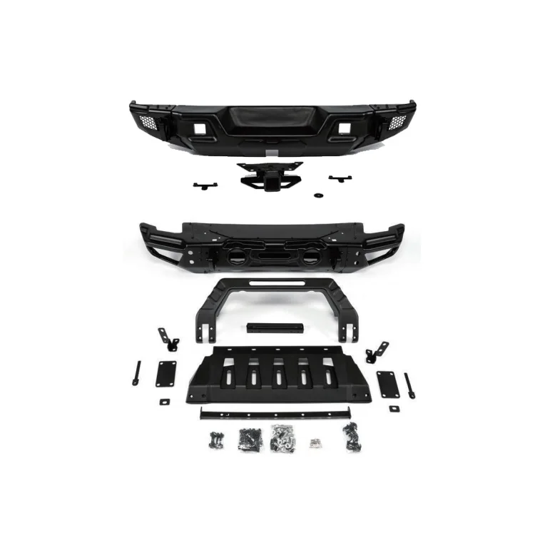 

Auto Parts JK JL Upgraded Stryker Style Car Bumpers Front Rear Bumper for jeep wrangler JK JL 2007-2023