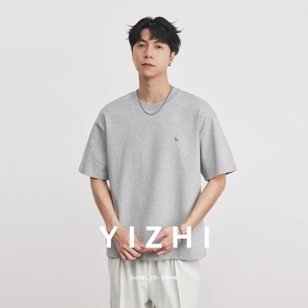 

Fashion Cartoon Simple Versatile Round Neck Short Sleeve T-Shirt Men's Summer 2026 New Half Sleeve T-shirt Top Trendy