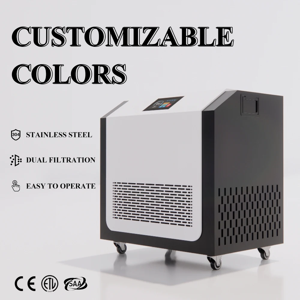 OMNI 0 Degrees 1HP Water Chiller With Filter Ozone Cold Plunge Filter Motor New Ice Bath Chiller Outdoor