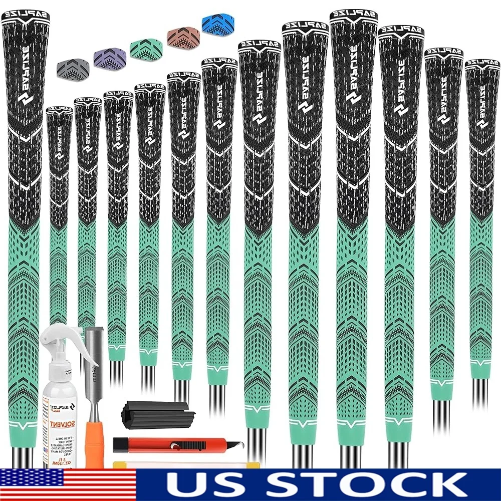 

Innovative Golf Grips 13 Pack Enhanced Anti-slip Texture Ergonomic Comfort Dual Kits Tape Remover Swing Stability