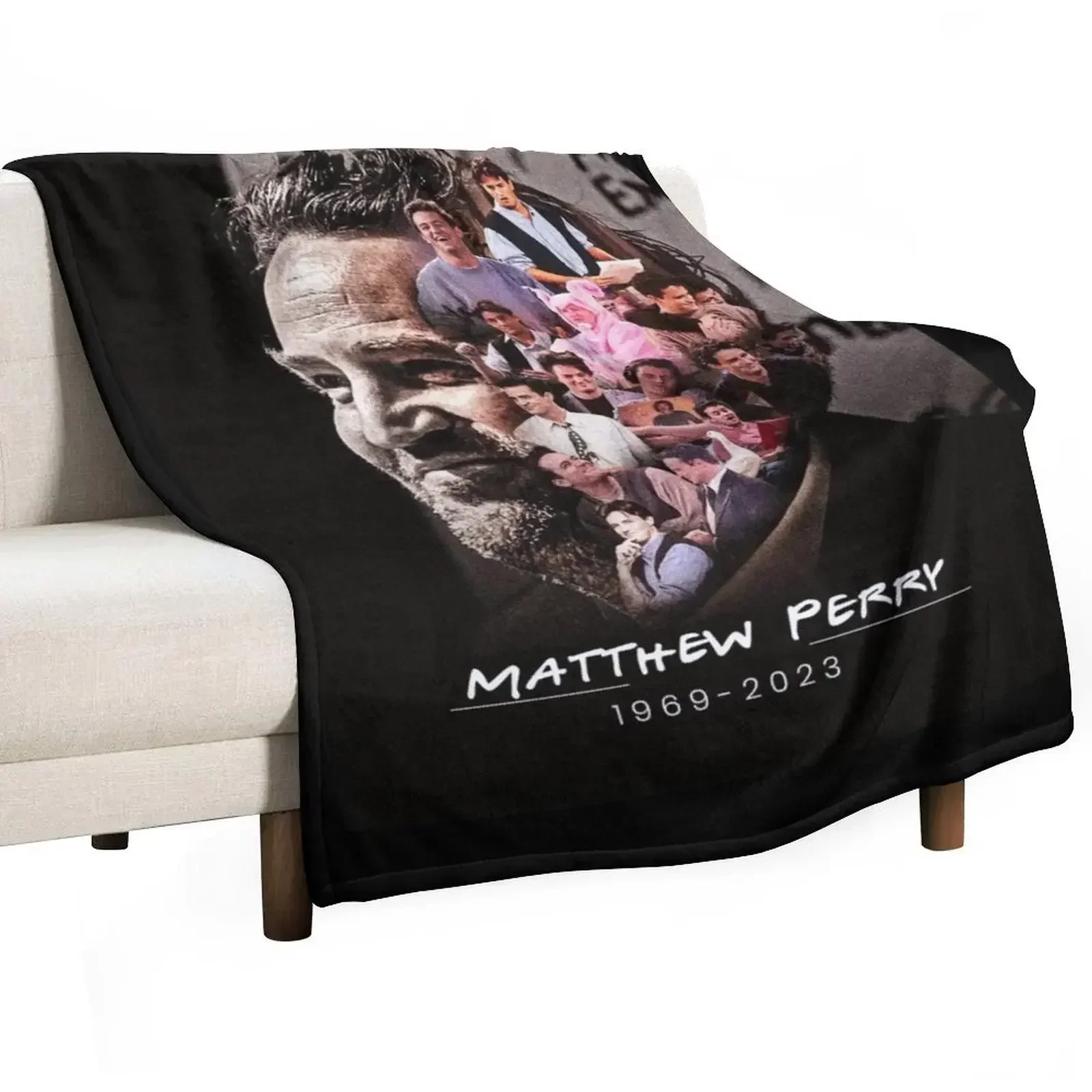 

Matthew Perry Throw Blanket Decorative Sofa Shaggy Blankets