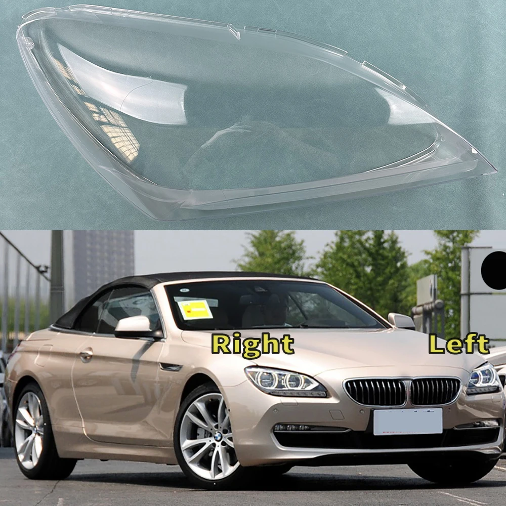 

For BMW 6 Series F06 F12 F13 2010~2014 Low Headlight Shell Transparent Lampshade Headlamp Lamp Cover Auto Replacement Parts