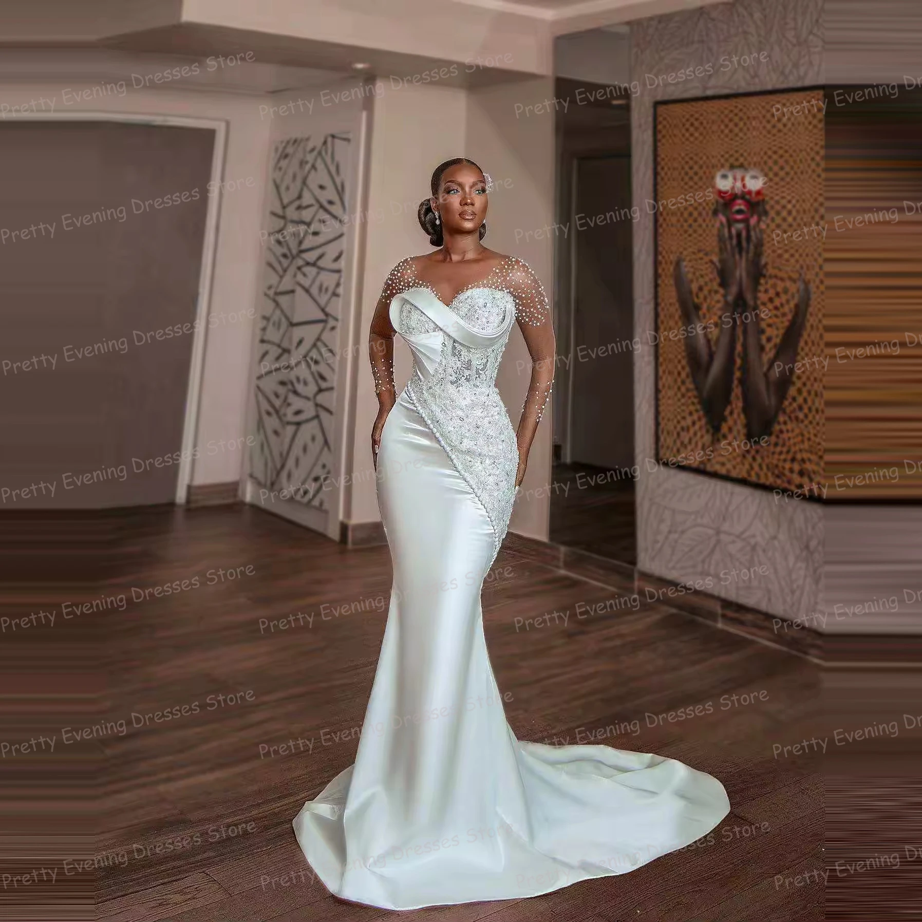 

Вечерние платья 2026 года, женские платья русалки с оборками, платья русалки для выпускного вечера, блестящие блестки, модные платья по индивидуальному заказу, Vestidos De Novia Party