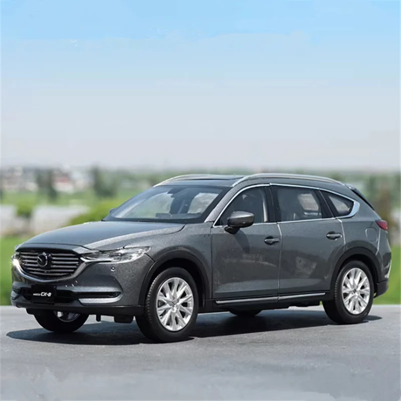 

Масштабная модель внедорожника MAZDA CX-8 (1:18), литая под давлением, из металла, коллекционная, имитационная, для детей, игрушка, подарок, декор