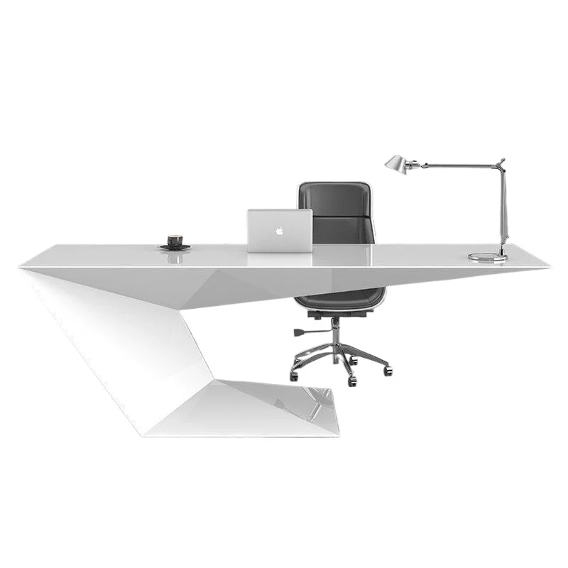 E-sports office desk and chair, minimalist modern boss desk, light luxury small single-person computer desk, internet-famous