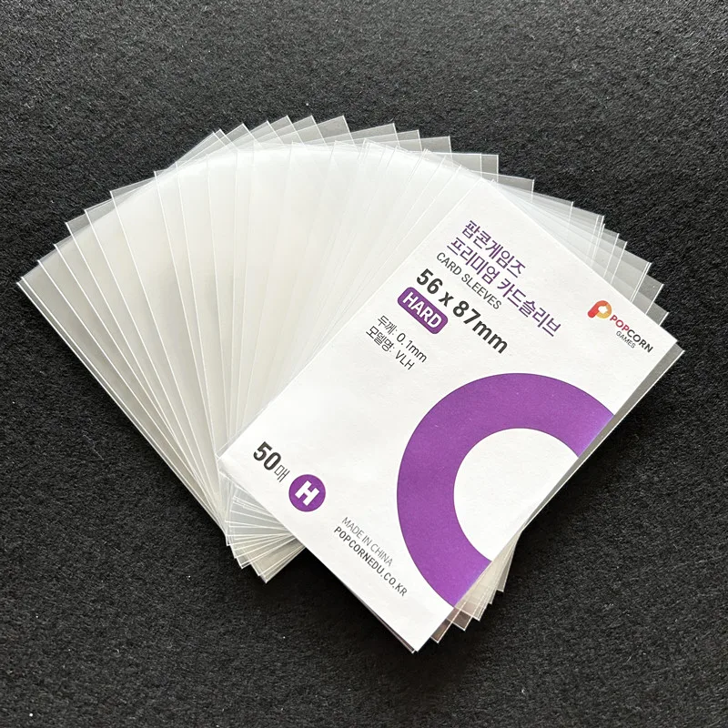50-500Pcs Korea Karte Ärmeln HD Transparent Kpop Idol Karte Schutzhülle Photcards Schutz Fall Box Für Popcorn karte Holde – Detail 13
