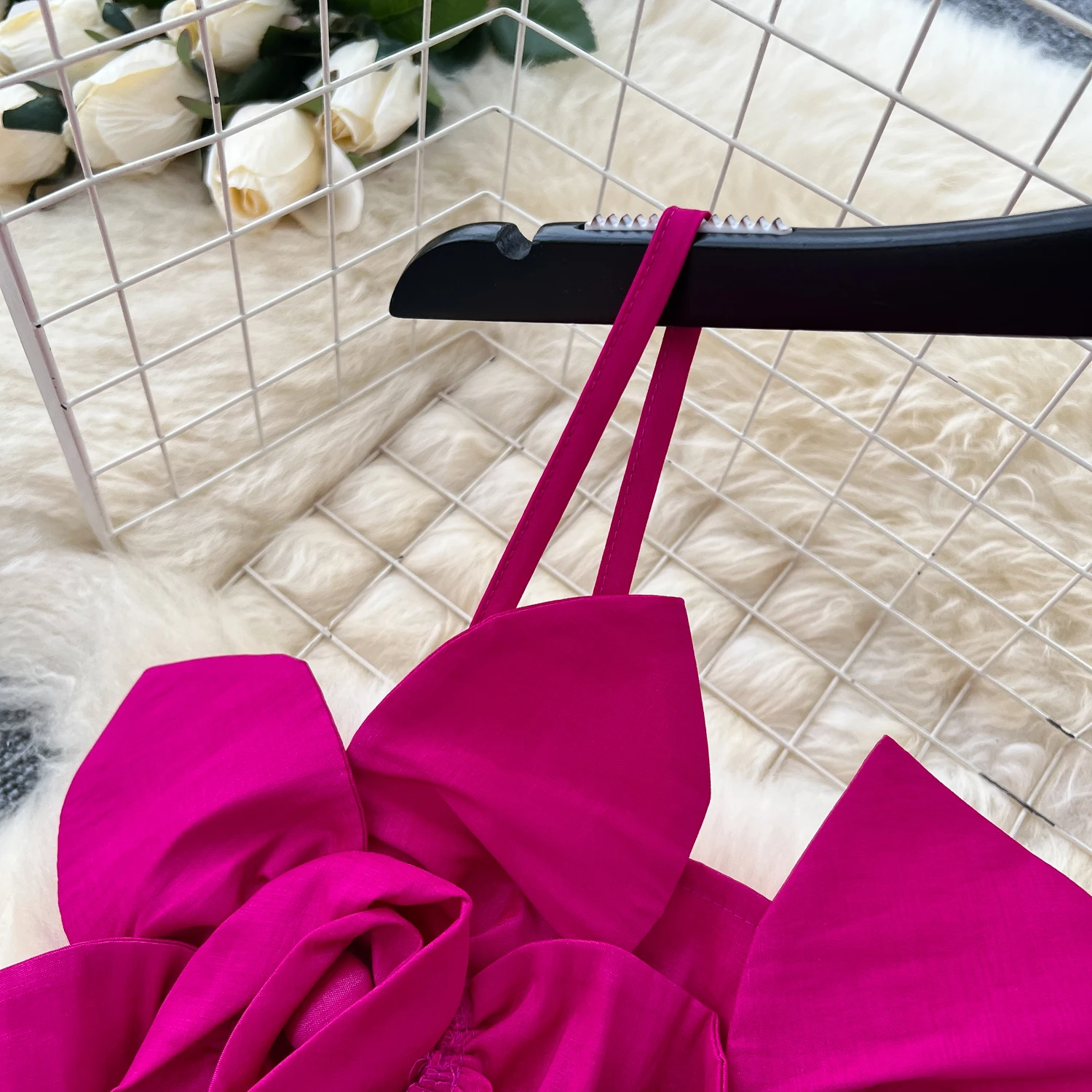 Abito senza maniche floreale vintage chic Elegante fata moda coreana Boho Prendisole abiti da cerimonia per abbigliamento donna