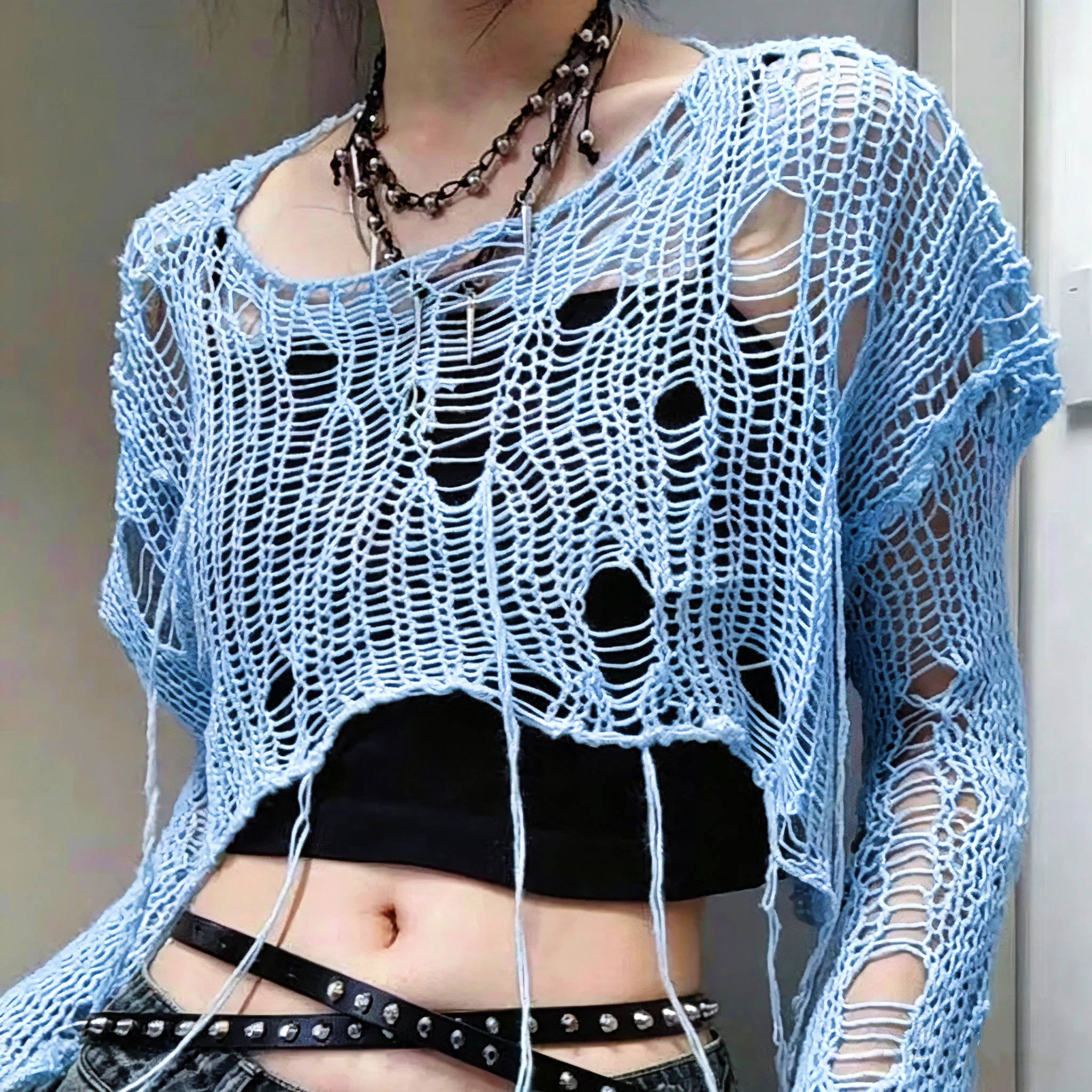 #91 Latest Cropped Knit Sweaters Offers