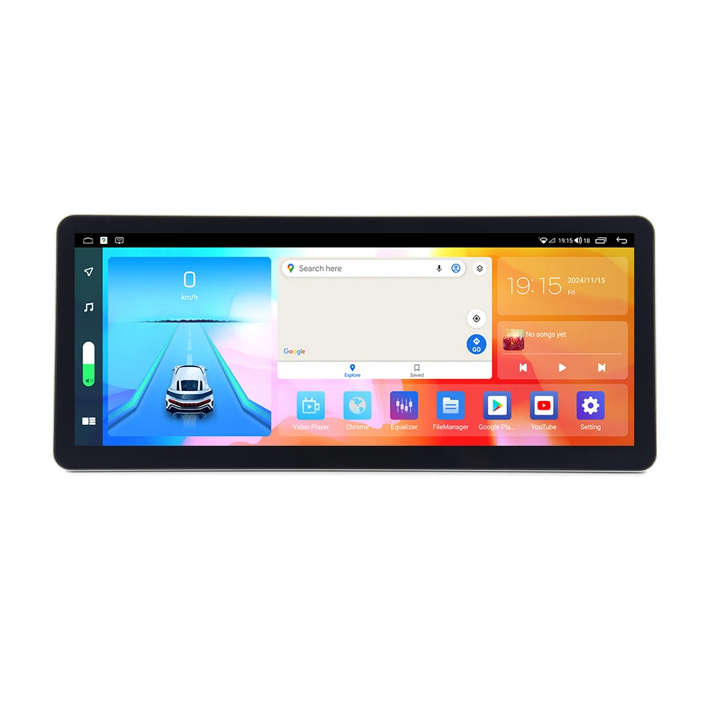 12.3inch 2 Din Universal Android Car Audio Radio Screen 8Core Car Stereo 4+64G/6+128G Carplay Android Auto 4G WIFI Player