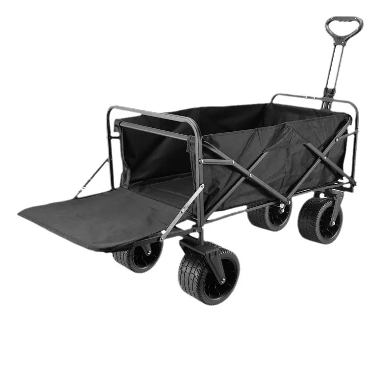 

Outdoor camper, camper, extended picnic cart, folding stall trolley