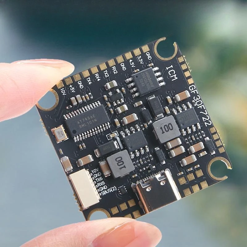 

GF30F722-ICM FPVF7 Flight Control Dual BEC 5V 10V OSD HD 3-8S Input