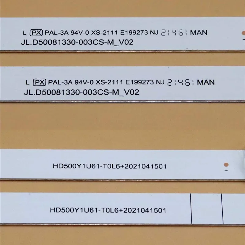 Hisense 50A65H 50A68G 50A6BG 50A6BGTUK 50A6GR 50A6GTUK 바 CRH-BXBT50Y 용 LED 백라이트 스트립 13030080409 FREV1.0 판자 테이프