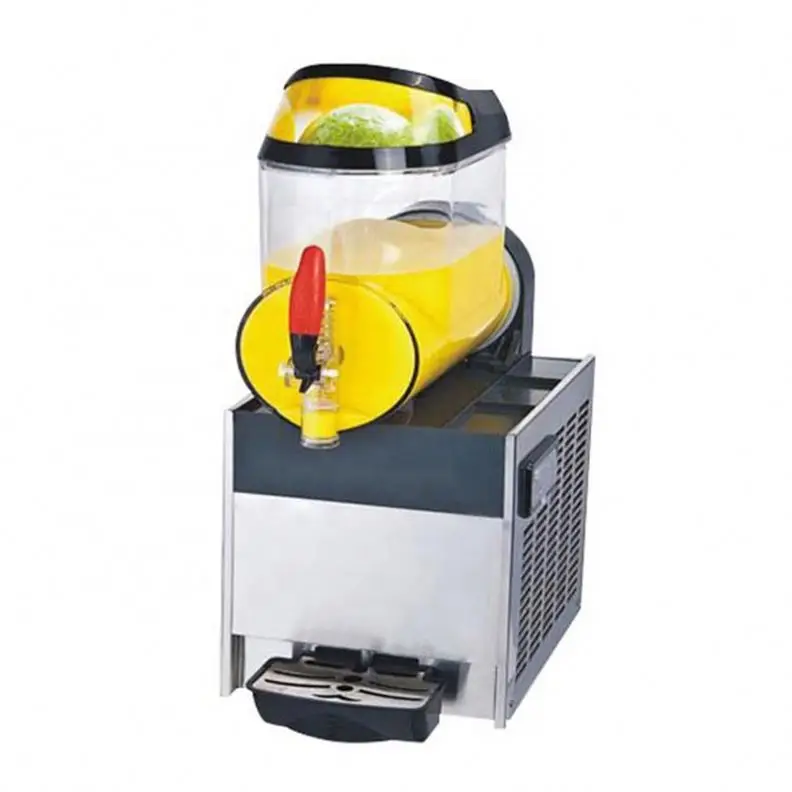 Air Cream Mix Maker Cold Drink Slash Make Used 2.5l*2 Tank Mini Slush Machine