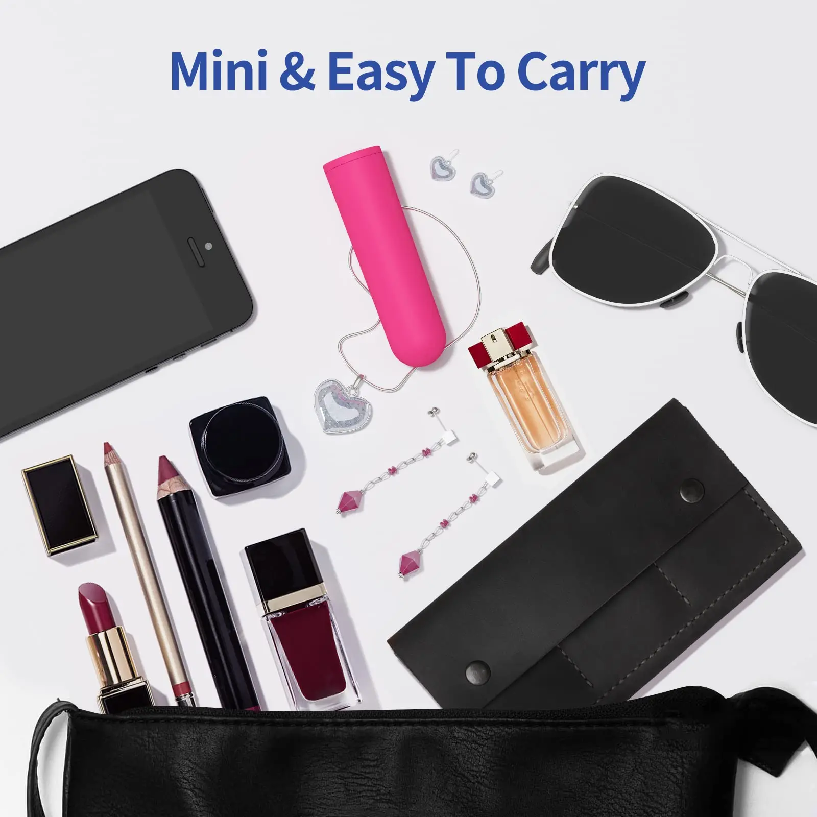 QH16 صيانة هزاز رصاصة صغير مع جهاز تحكم عن بعد، مدلك محفز البظر الشخصي للحلمة مع 10 أوضاع اهتزاز #6