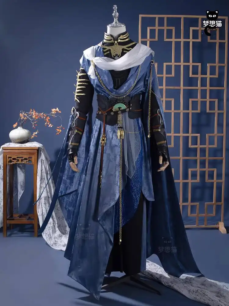 

Новинка: Карнавальный костюм WhereWindsMeet Fiesta для Хэллоуина, косплей в стиле боевых искусств, фэнтези, древний стиль, для женщин и мужчин, с надписью «Письмо, которое переносит карп»