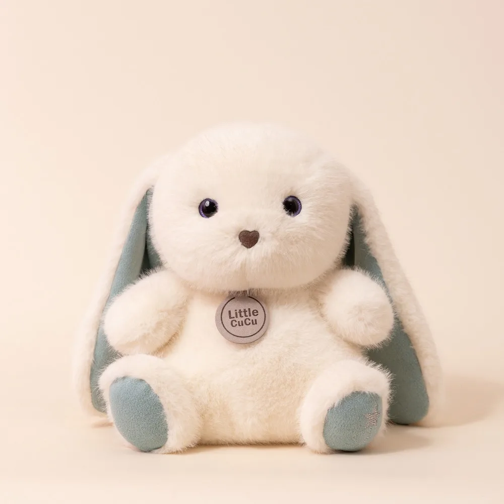 

Kid's Accompany Dolls Rabbit Plush Raccoon Doll Dog Penguin Panda Plush Toy Soft Cute Black Cat Plush Doll Boys Girls