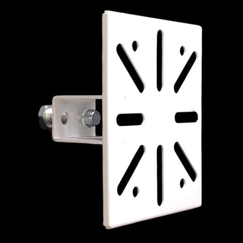Universal Vertical Pole Mount Adapter with Screws Fixing, Wall Mounting Bracket For CCTV Security Camera