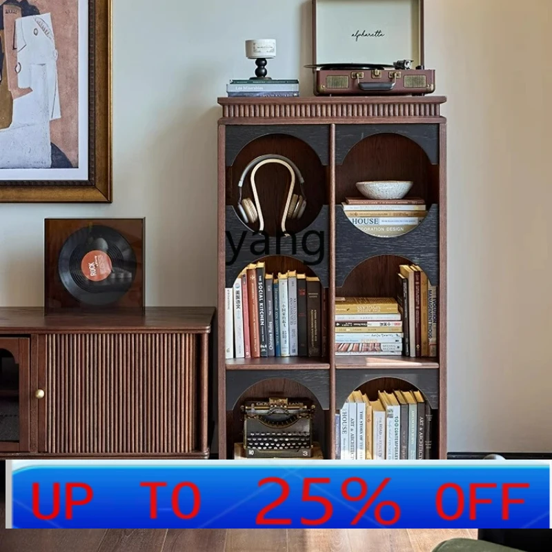 

LTT Huanmeng French retro solid wood display cabinet living room display cabinet