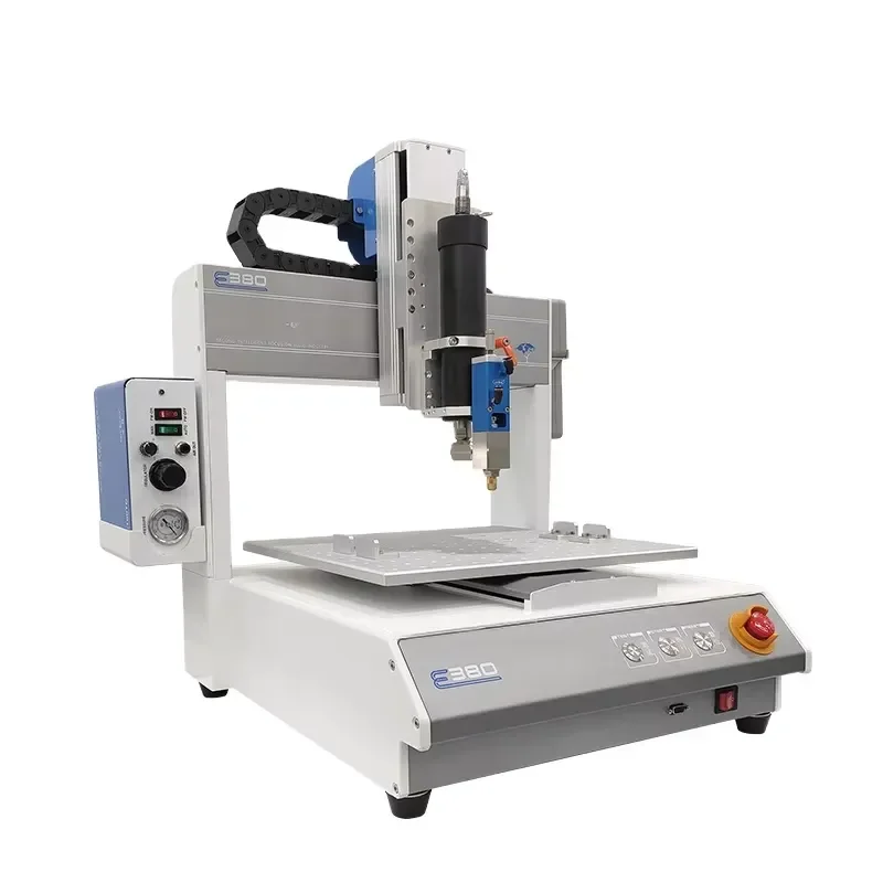 AP01 3 Axis Desktop CNC Automatic Glue Dispenser for Solder Paste Liquid Silicone UV Epoxy Resin Hot Melt Adhesive Dispensing
