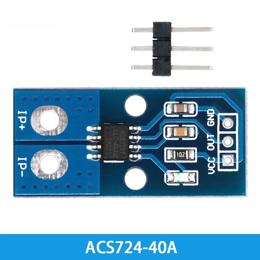 ACS724TLLCR 40A 50A Range Hall Current Sensor Module ACS724 Module For Arduino