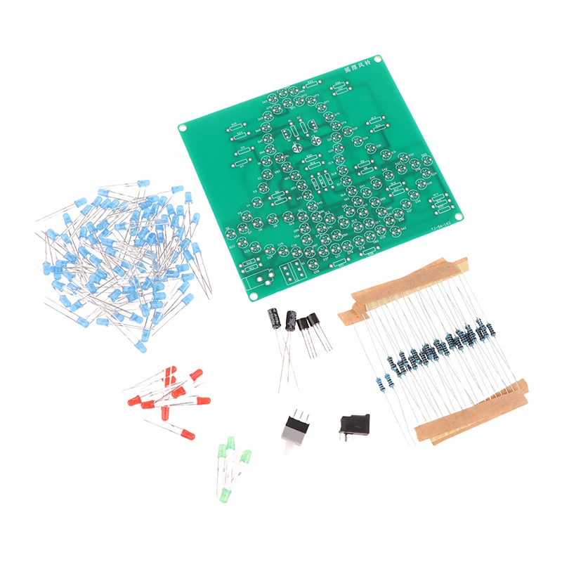 Laboratory Swing Bells DIY Windbell Fun Soldering Electronic Swing Bells Wind Chime 95 LEDs Flashing Light DC 5V Learning Kit