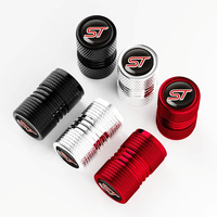 4PCS Car Wheel Tire Valve Stem Caps Airtight Cover For Ford ST Line Focus X 2 3 Mondeo Fiesta Kuga MK2 MK3 MK4 Tyre Accessories