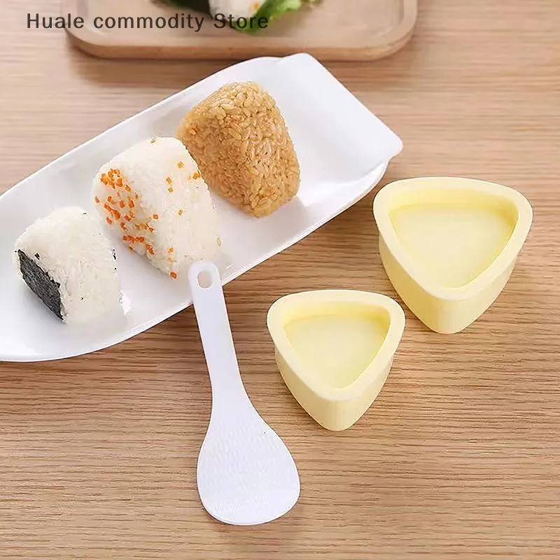 1Pc Nuovo FAI DA TE Stampo Per Sushi Onigiri Palla di Riso Pressa Per Alimenti Triangolare Sushi Maker Stampo Cucina di Casa Giapponese Bento Accessori Strumenti