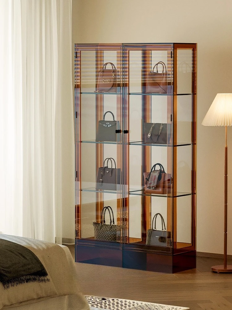 Living room display cabinet Household cabinet Living room wine  Display  with door