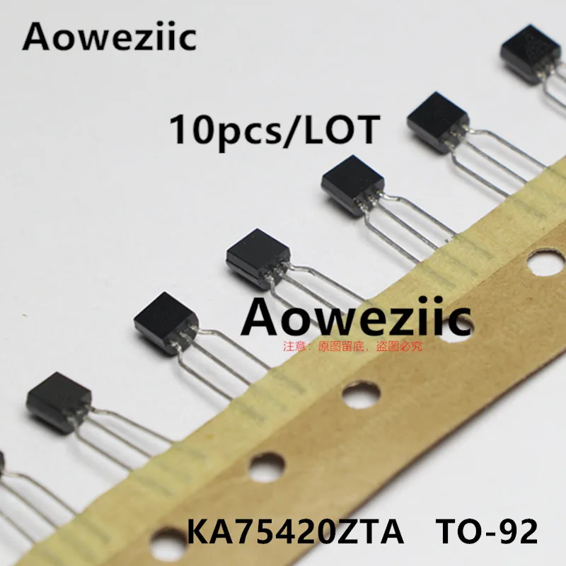 Aoweziic   100% New Imported Original KA75420ZTA   KA75420Z  KA75420  75420  TO-92  Low-Power Transistor