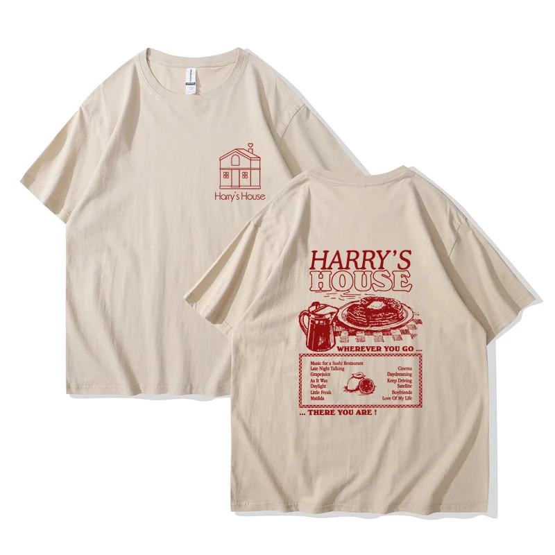 Vintage Harry\'s House Track List Sweatshirt Harry\'s Home New Album Pullover Retro As It Was TX Tpwk Crewneck Sweatshirts