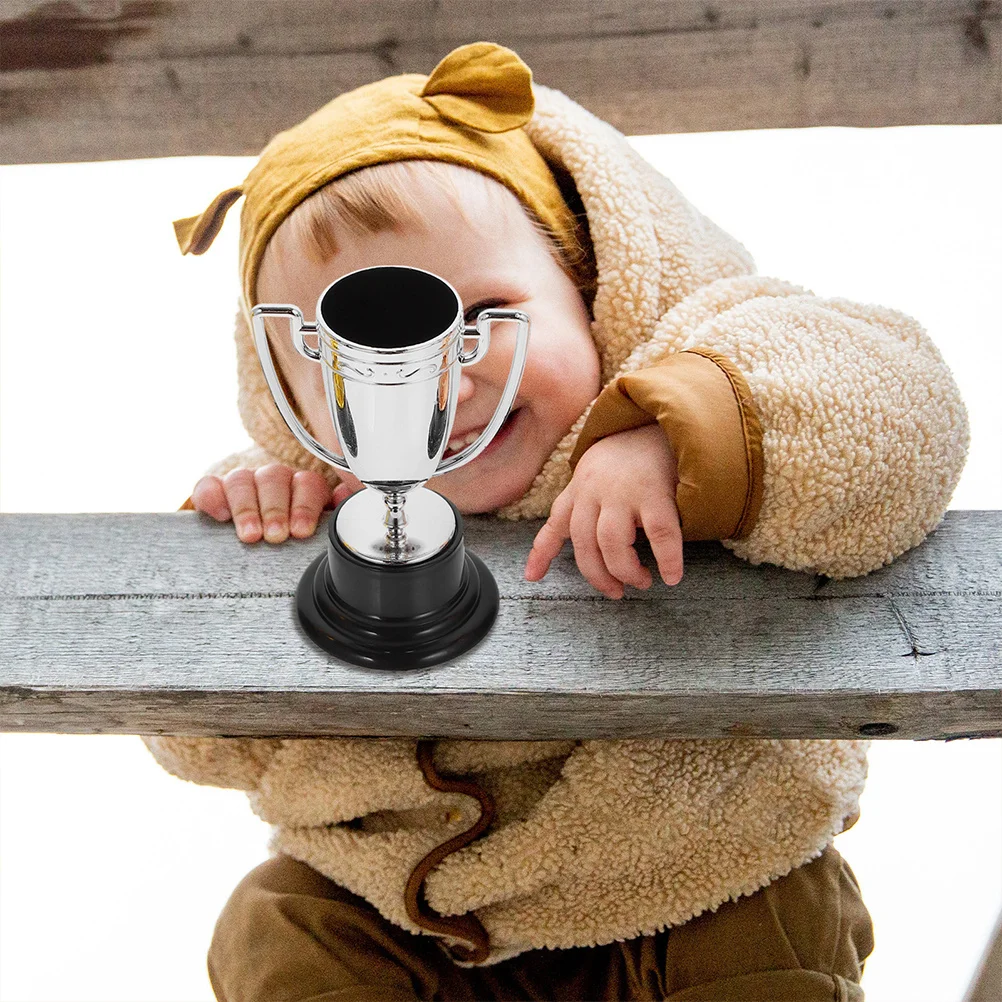 

6pcs Small Decor Kids Award Party Competition School Competition Trophy Prize Gift Ceremony Tournaments Medal Plastic Cup