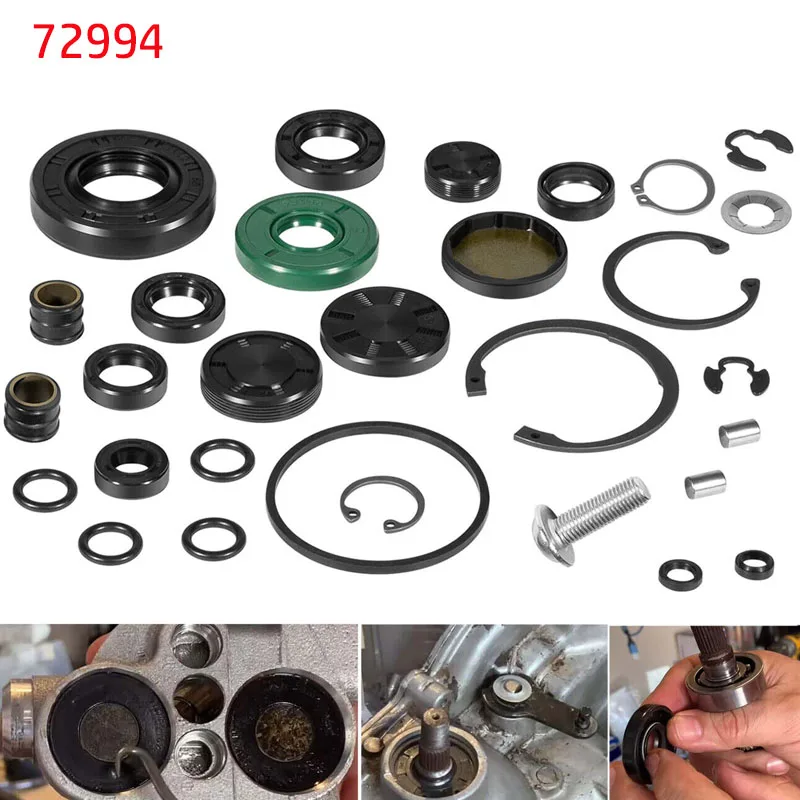 

Transmission Seal Kit Fits for Rebuilding ZT-2800, ZT-3100, ZT-3400 Transmission Replaces for Hydro-Gear 72994, 71410, 73107