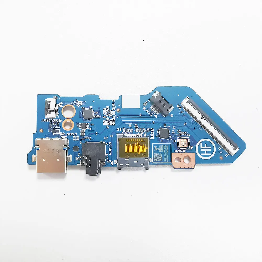 Placa de lector de tarjetas de interfaz de Audio para ordenador portátil, conector USB para Samsung Galaxy Book 2 15 NP750XEE, nb6100a, PCB _ dB _ mp1.0, BA83-04513A