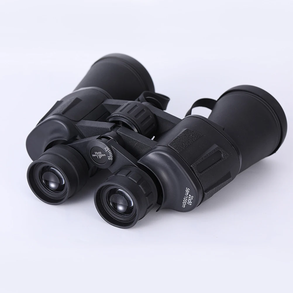 

20x50 Black Plastic Telescope Low Light Night Outdoor Portable Binocular High Power Telescope for Hunting