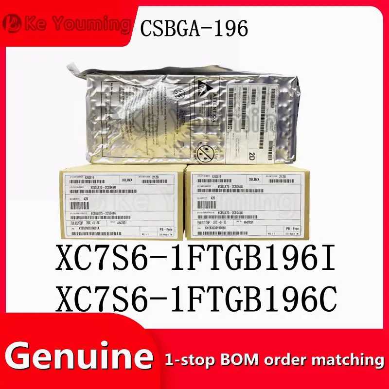 

XC7S6-1FTGB196I XC7S6-1FTGB196C CSBGA-196 Integrated circuit IC electronic components one-stop BOM distribution