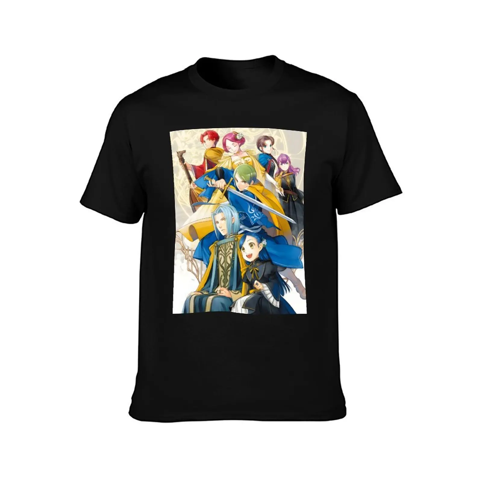 Ascendance of a Bookworm Rozemyne Royalty Goddess T-Shirt, Summer Casual Cotton Tee, Oversized Streetwear Tops, Unisex Men Women