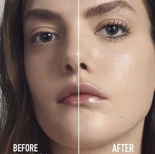 다이아몬드 글리터링 마스카라, 스팽글 스타 글리터링 실버 화이트 마스카라, 홀리데이 메이크업 만들기