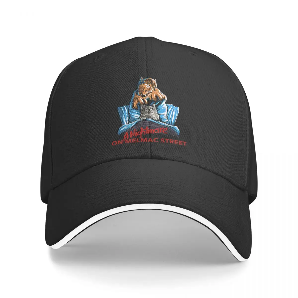 

Nightmare On Melmac ALF The Animated Series Baseball Cap Men Hats Women Visor Sunprotection Snapback Caps