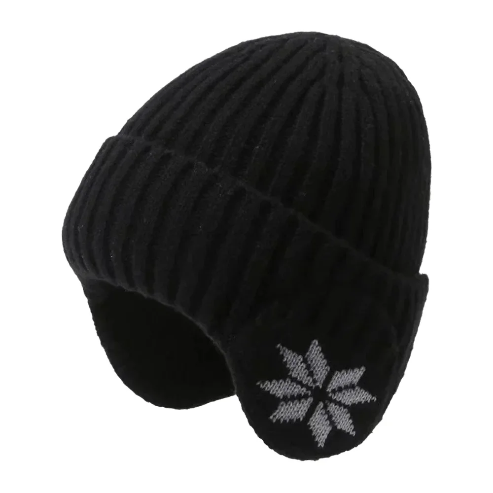 AliExpress WRELS Warm Knitted Earflap Hat Windproof Thickened Plush Hat Men Women Ear Protection Thermal Outdoor Motorcycle Cycling Ski Cap