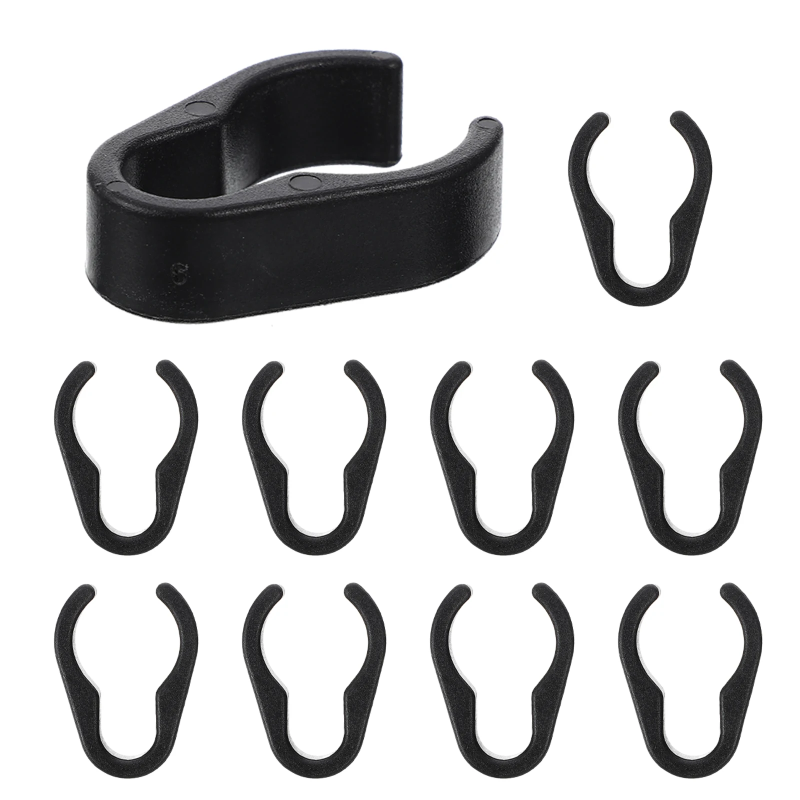 

10 Pcs Accessories Durable Plastic Clip Cable Clamps Organizer Mic Cable Organizer For Home Holder for Mic Stands Cords