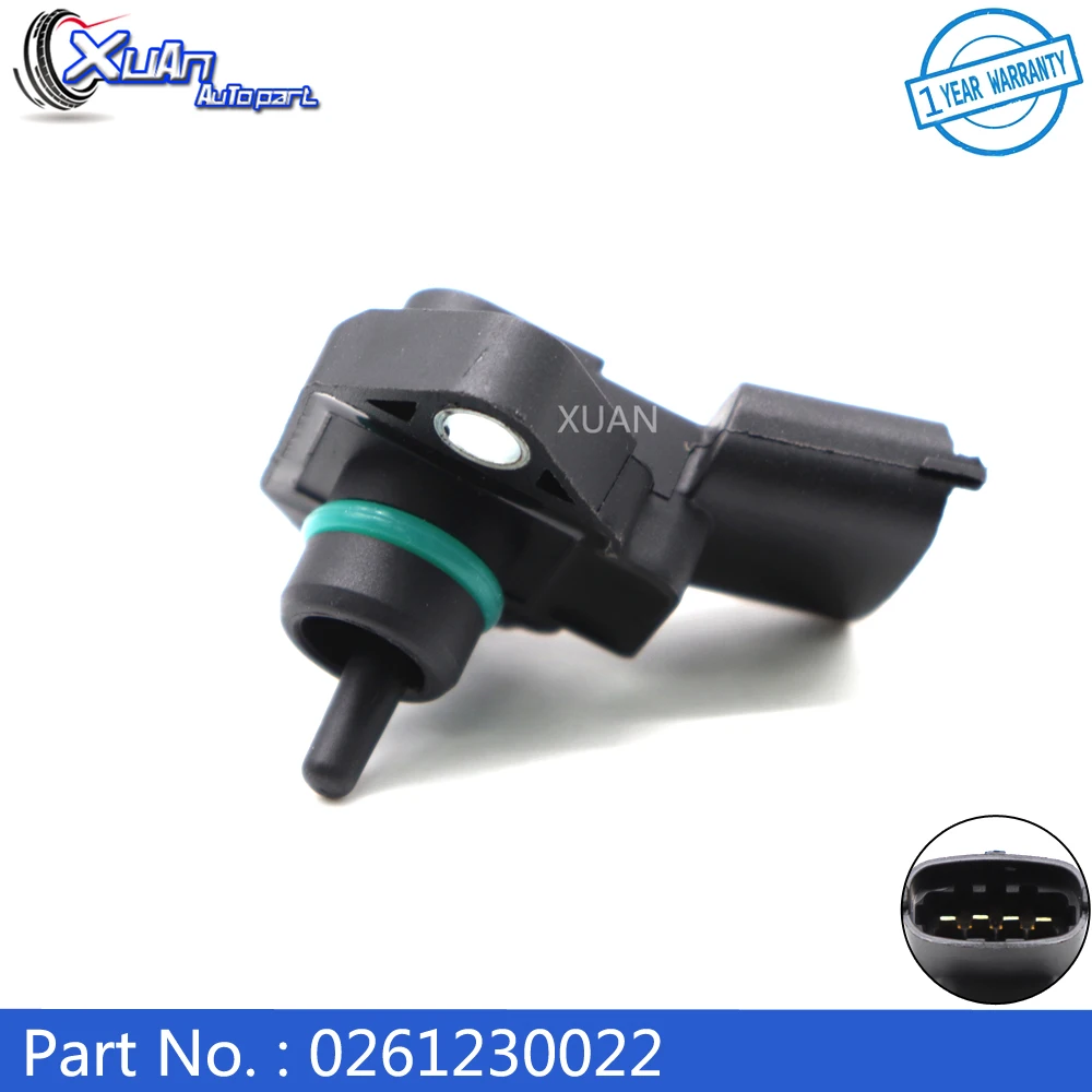 

XUAN 1 BAR Manifold Pressure MAP Sensor 0261230022 93259413 FOR Chevrolet Opel Astra Zafira Blazer S10 Vectra 1.8 2.0 2.2 2.4