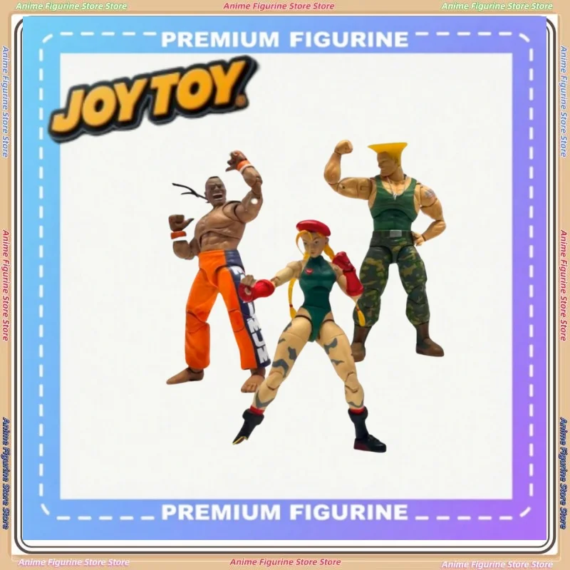 

Jada Toys 1/12 Street Fighter 3-волновая подвижная фигурка Gammy, Deejay, Guile